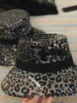 01903-axi 2019 Модерен прозрачен солнцезащитная шапка от PVC в стил пънк-рок за мъже и жени, градинска шапка за почивка