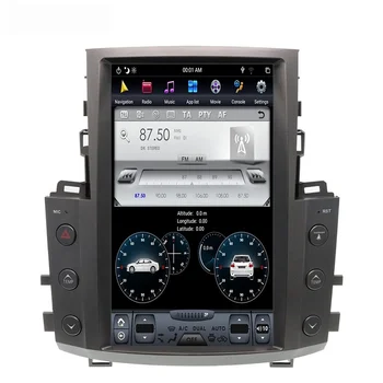 13,6 Инча Android Нов Стил на Tesla Вертикален Екран Кола Видео За Lexus LX 570 2007-2015 Автомобилен Радиоприемник GPS Навигация