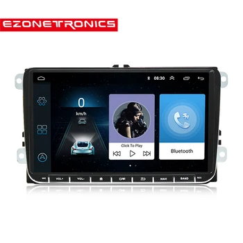 2din авто Android 6.0 GPS Navigatie Bluetooth За VW Golf5 6 Поло Jetta, Tiguan Passat Wi-Fi Мултимедия 9 инча авто радио Speler