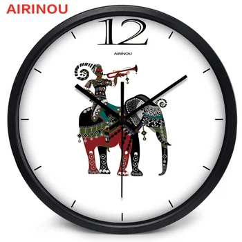 Airinou Стил на Юго-Източна Азия Етнически характеристики часа във формата на слон