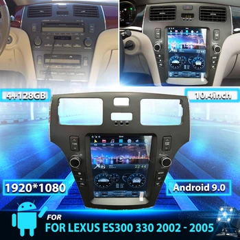 Android Автомагнитола За Lexus ES300 330 2002-2005 г авто DVD мултимедиен плеър Tesla екран вграден в carplay