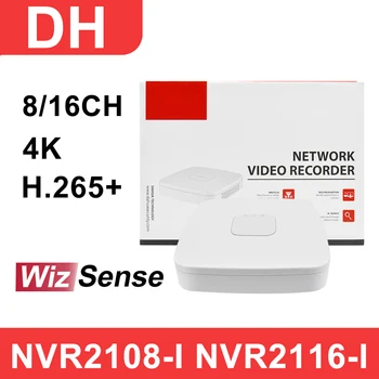 Dahua 8CH 16CH 4K NVR2108-I NVR2116-I Мрежов Видеорекордер WizSense Система за дистанционно наблюдение на NVR2108-4KS2