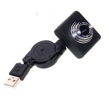 USB-камера, без драйвер за преносима камера USB Сгъваем Мини-видеоголовка