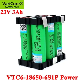 VariCore 18650 VTC6 6S1P 3000 mah висока мощност 20 ампера 21/25,2 за Отвертка Електрическа ръчна бормашина на батерии заваряване на батерията