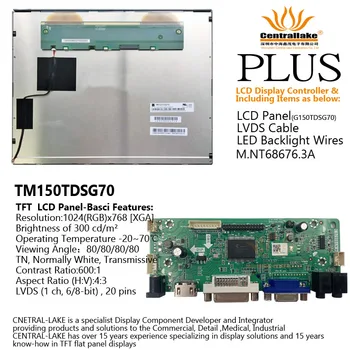 Гореща разпродажба за уреда индустриална автоматизация Включва такса ARM Mainboard AP3368-A Plus15-инчов LCD екран TM150TDSG70
