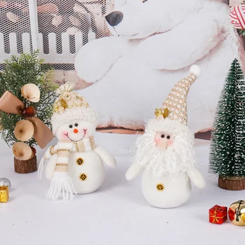 Дядо Коледа Е Коледната Кукла Играчки На Дядо Коледа, Снежен Човек Дърво Висулка Домашни Коледни Украси Коледно Дърво Коледна Украса, Коледни Подаръци