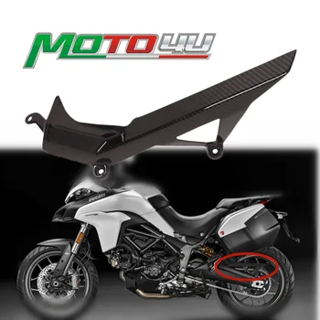 За Ducati Multistrada 950/1260 2018 2019 Защита На Вериги От Въглеродни Влакна Защита На Верига, Мотоциклет Грязезащитные Седалките