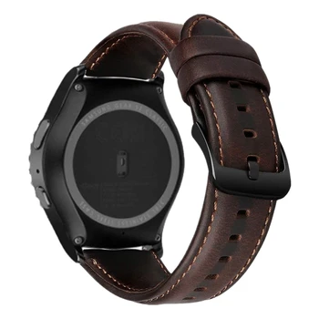 за Samusng Galaxy Watch Active 2 40 мм 44 мм Гривна 20 мм, 22 мм и Кожена Каишка за Samsung Galaxy Watch 46 мм/Gear S3 Каишка за Китката