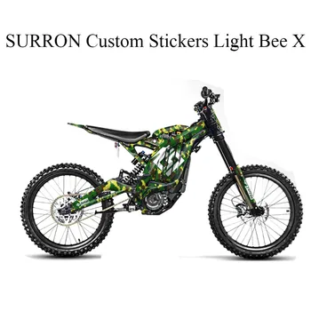 За SURRON Потребителски Етикети Light Bee X Electric Офроуд Велосипед Dirtbike Декоративен Самоклеящийся влагоустойчив, отговарят на високи Дебели SUR-RON