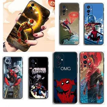 Калъф за телефон Fundas за OnePlus Z 7 7T 8 8T 9 9R 9TR 10 Nord 2 CE N200 в n100 N10 Pro 5G TPU Калъфи за Носене Marvel's Amazing Spider-Man
