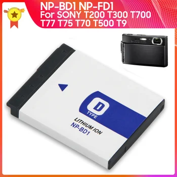 Камерата на Нова Батерия NP-FD1 NP-BD1 За DSC-T2 TX1 T200 T300 T700 T77 T75 T70 T500 T900 T90 Взаимозаменяеми Батерия
