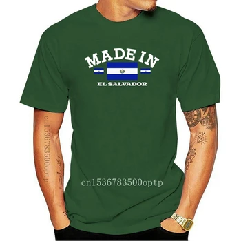 Мъжко облекло Облекло Made In Тениска с Флага на Салвадор 6110