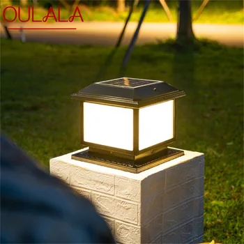 На открито слънчеви стенни лампи лампа на стълба с дистанционно управление правят LED водостотьким ИП65 модерен за домашна градина