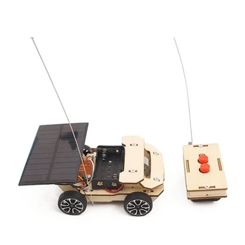 Направи си САМ ПРЪЧКА да Събере Слънчев Дистанционно Управление RC Модел Автомобил Забавни Играчки Наука, Технология на Кола Играчка Комплект, подходящ за Деца Подаръци
