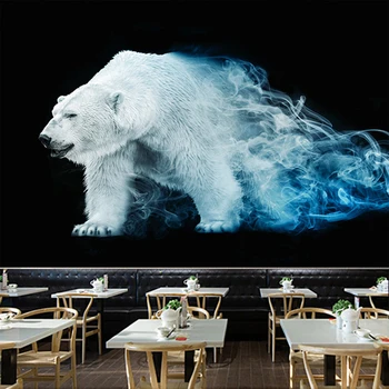 полярната мечка гоблен фон за спални панда лъв животно стенно одеяло декор psychede